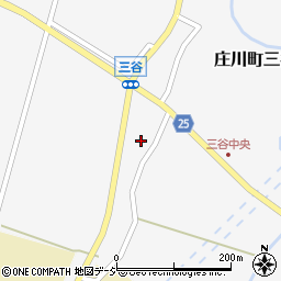 富山県砺波市庄川町三谷2531周辺の地図