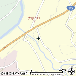 群馬県吾妻郡中之条町大塚195周辺の地図