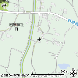 栃木県宇都宮市岩原町571周辺の地図