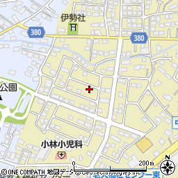 長野県長野市稲里町中氷鉋2128周辺の地図