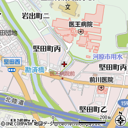 石川県金沢市堅田町ヘ周辺の地図