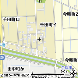 石川県金沢市千田町イ51周辺の地図
