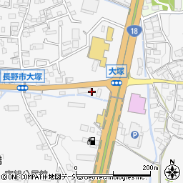 長野県長野市青木島町大塚1025周辺の地図