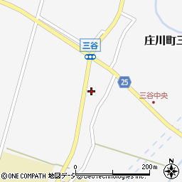 富山県砺波市庄川町三谷2532周辺の地図