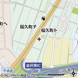 石川県金沢市福久町ト9周辺の地図