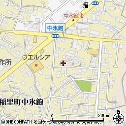 長野県長野市稲里町中氷鉋1069-5周辺の地図