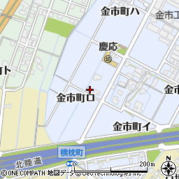 石川県金沢市金市町（ロ）周辺の地図