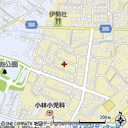 長野県長野市稲里町中氷鉋2126周辺の地図
