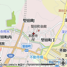 石川県金沢市堅田町ト周辺の地図
