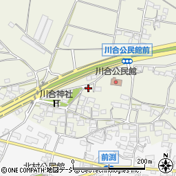 長野県長野市真島町川合133周辺の地図