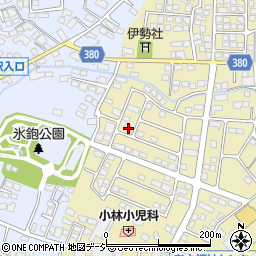 長野県長野市稲里町中氷鉋2100-2周辺の地図