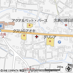 株式会社南星　長野支店周辺の地図