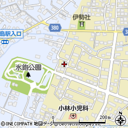 長野県長野市稲里町中氷鉋2156周辺の地図