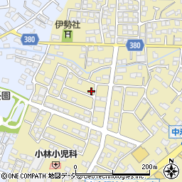 長野県長野市稲里町中氷鉋2105周辺の地図