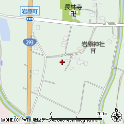 栃木県宇都宮市岩原町102周辺の地図