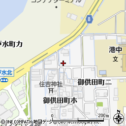 石川県金沢市御供田町ホ118周辺の地図