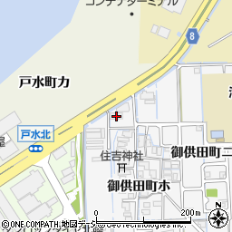 石川県金沢市御供田町ホ132周辺の地図