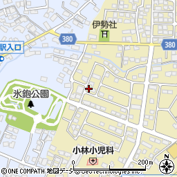 長野県長野市稲里町中氷鉋2100周辺の地図