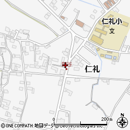 中店周辺の地図