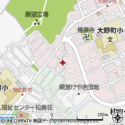 石川県金沢市大野町４丁目カ周辺の地図