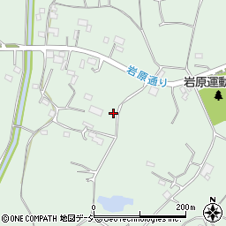 栃木県宇都宮市岩原町574周辺の地図