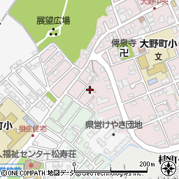 石川県金沢市大野町（４丁目カ）周辺の地図