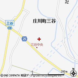 富山県砺波市庄川町三谷2454周辺の地図