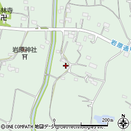 栃木県宇都宮市岩原町510周辺の地図