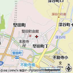 石川県金沢市堅田町チ周辺の地図