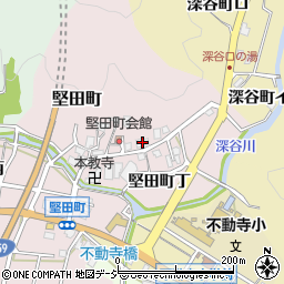 石川県金沢市堅田町（チ）周辺の地図