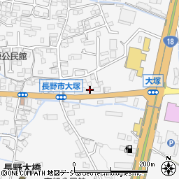 長野県長野市青木島町大塚1022周辺の地図
