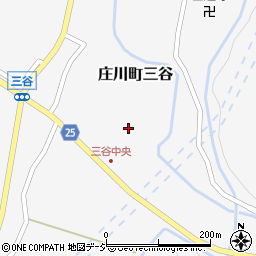 富山県砺波市庄川町三谷292周辺の地図