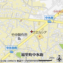 長野県長野市稲里町中氷鉋965周辺の地図