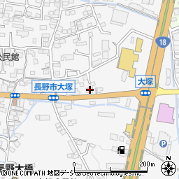 長野県長野市青木島町大塚1023周辺の地図