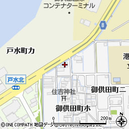 石川県金沢市御供田町ホ130周辺の地図