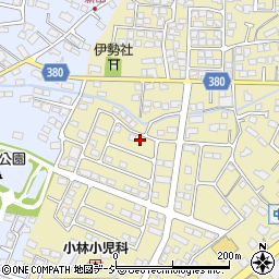 長野県長野市稲里町中氷鉋2103周辺の地図