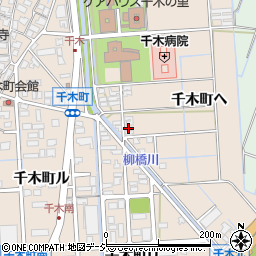 石川県金沢市千木町ヘ15周辺の地図