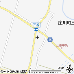 富山県砺波市庄川町三谷2528周辺の地図