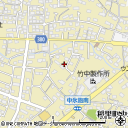 長野県長野市稲里町中氷鉋662-8周辺の地図