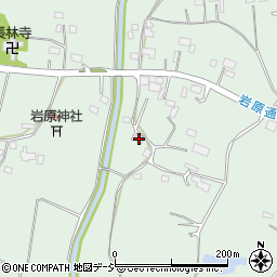 栃木県宇都宮市岩原町510-2周辺の地図