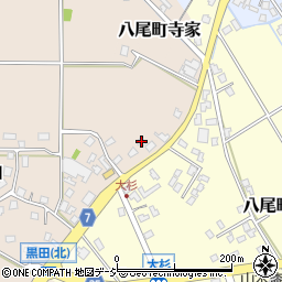 富山県富山市八尾町黒田5576周辺の地図