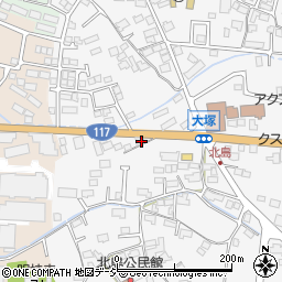 山崎建設株式会社長野店周辺の地図