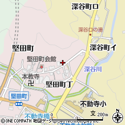 石川県金沢市堅田町丁周辺の地図