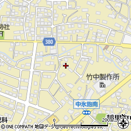 長野県長野市稲里町中氷鉋691-1周辺の地図