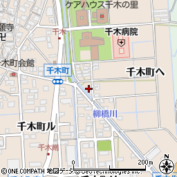 石川県金沢市千木町ヘ8周辺の地図