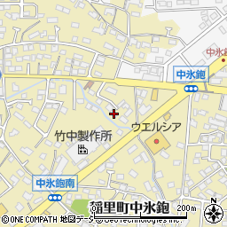 長野県長野市稲里町中氷鉋953-4周辺の地図