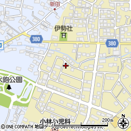 長野県長野市稲里町中氷鉋2101周辺の地図