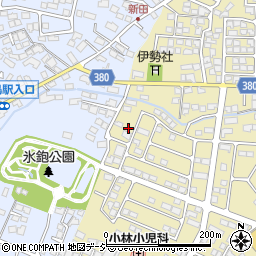 長野県長野市稲里町中氷鉋2088周辺の地図