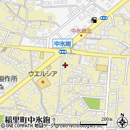 長野県長野市稲里町中氷鉋1161周辺の地図