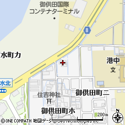 石川県金沢市御供田町ホ113周辺の地図
